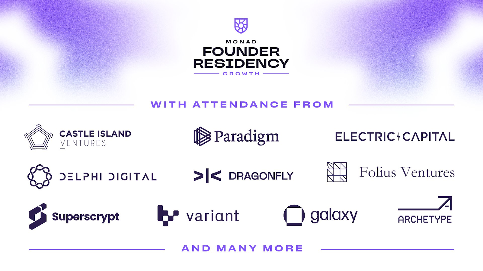 vcs attending the monad founder residency