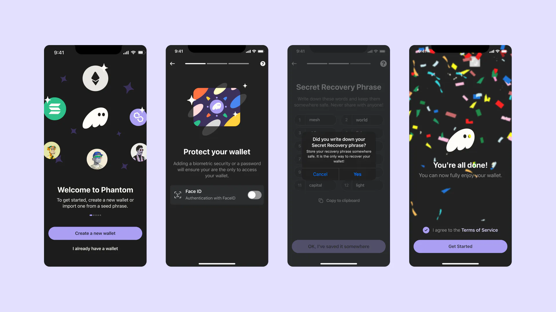 create your wallet