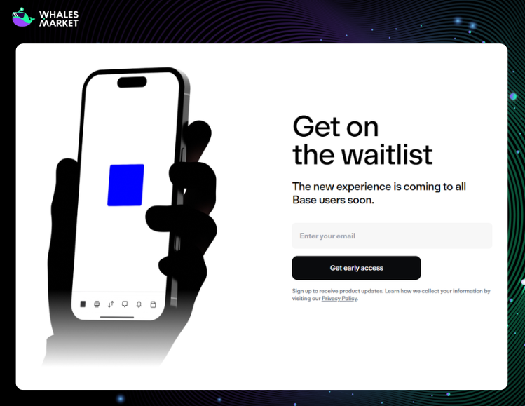 join the waitlist
