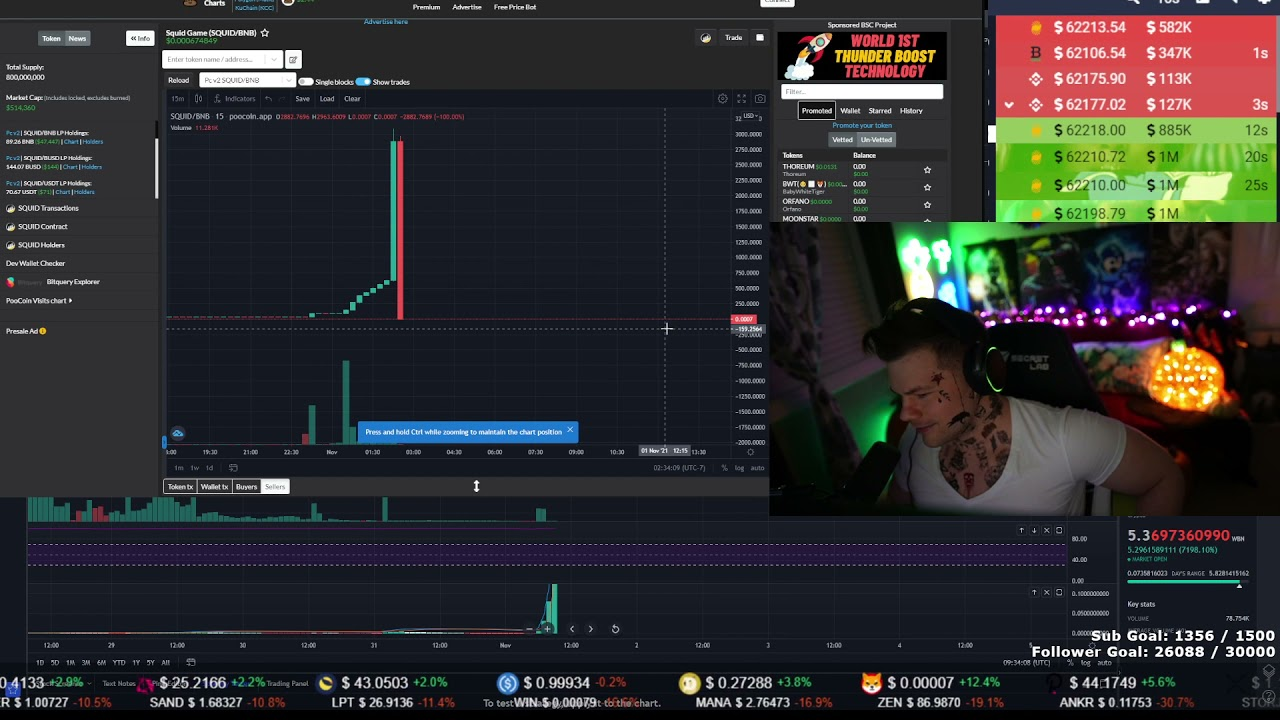 squid rug pull crypto scam