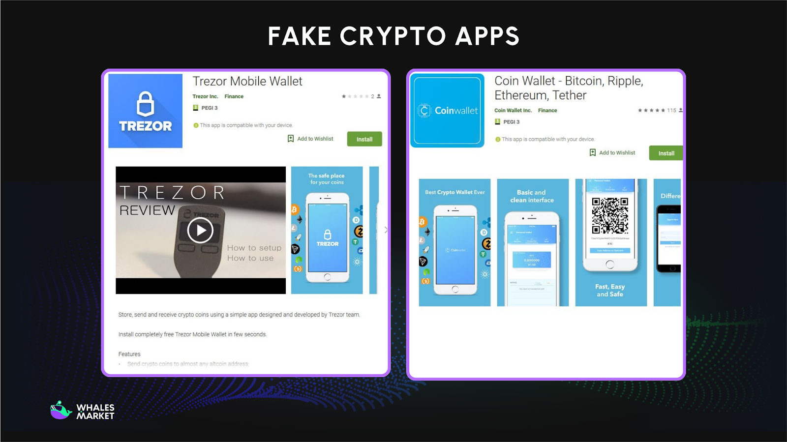fake crypto apps