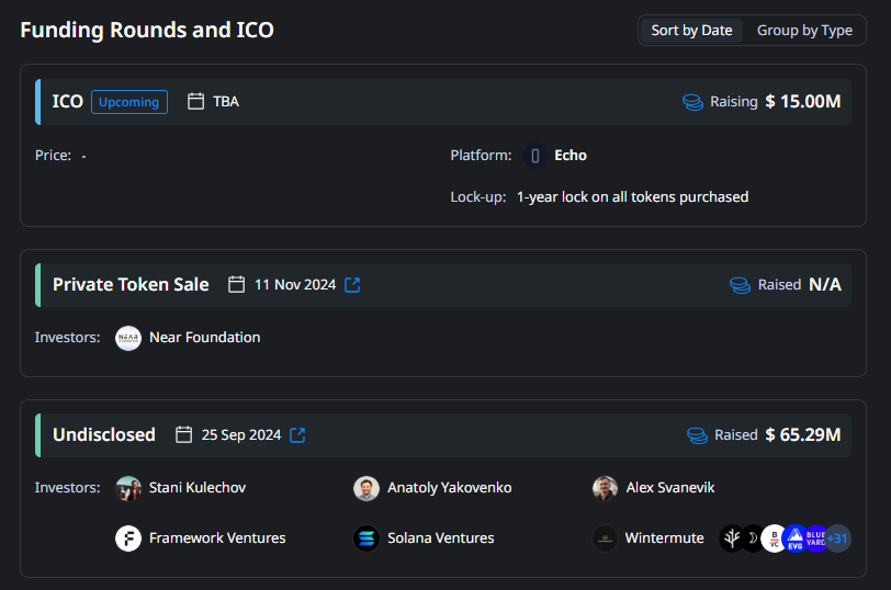 infinex fundraising