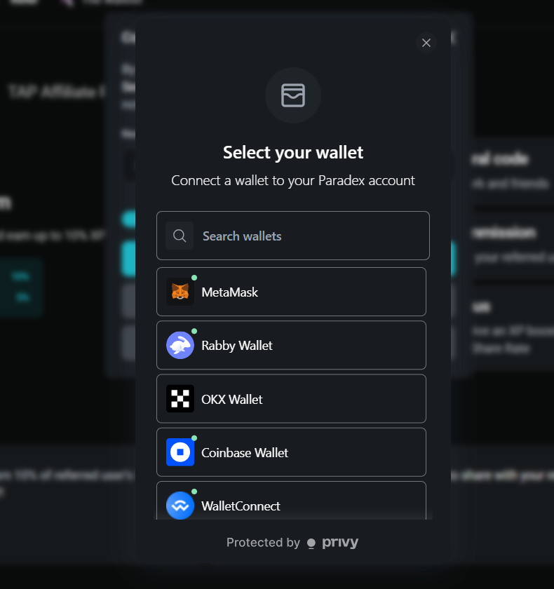 create an account