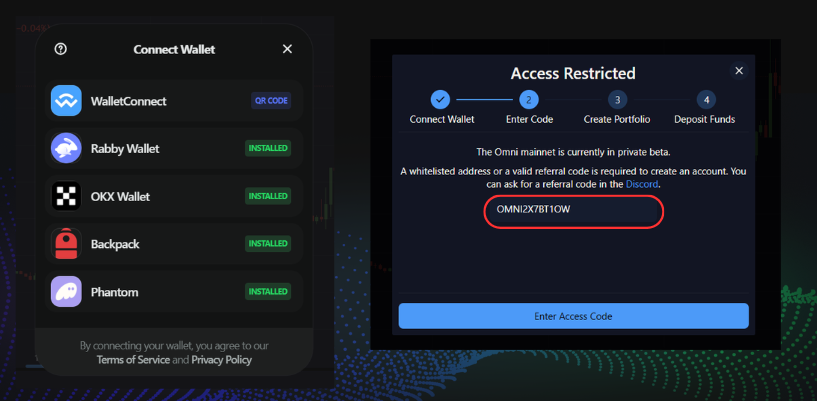 create an account