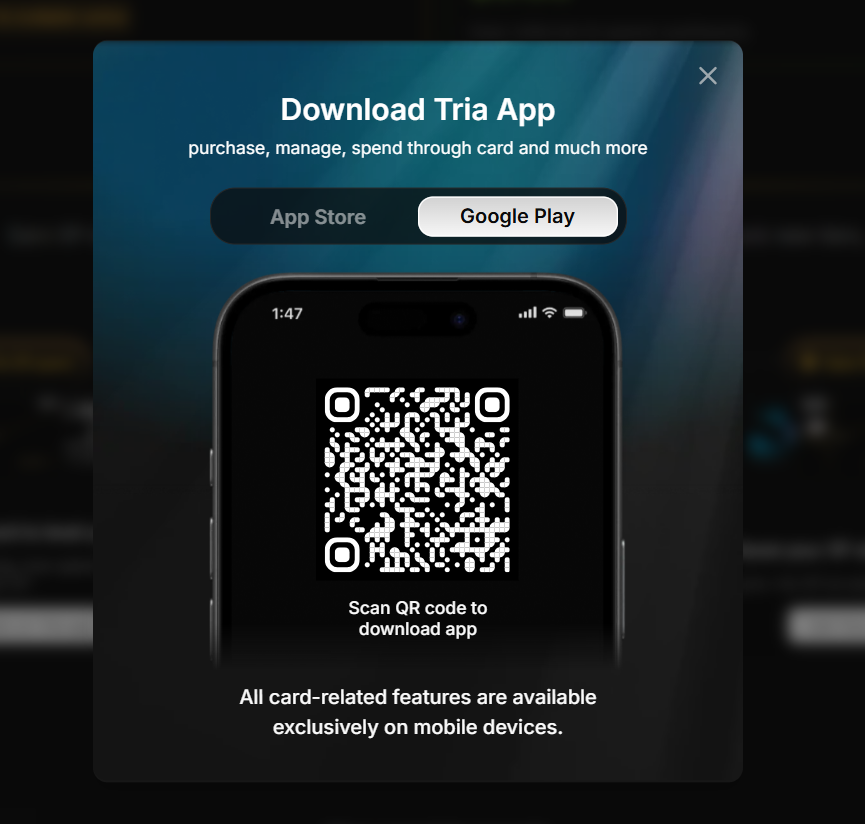 download tria app