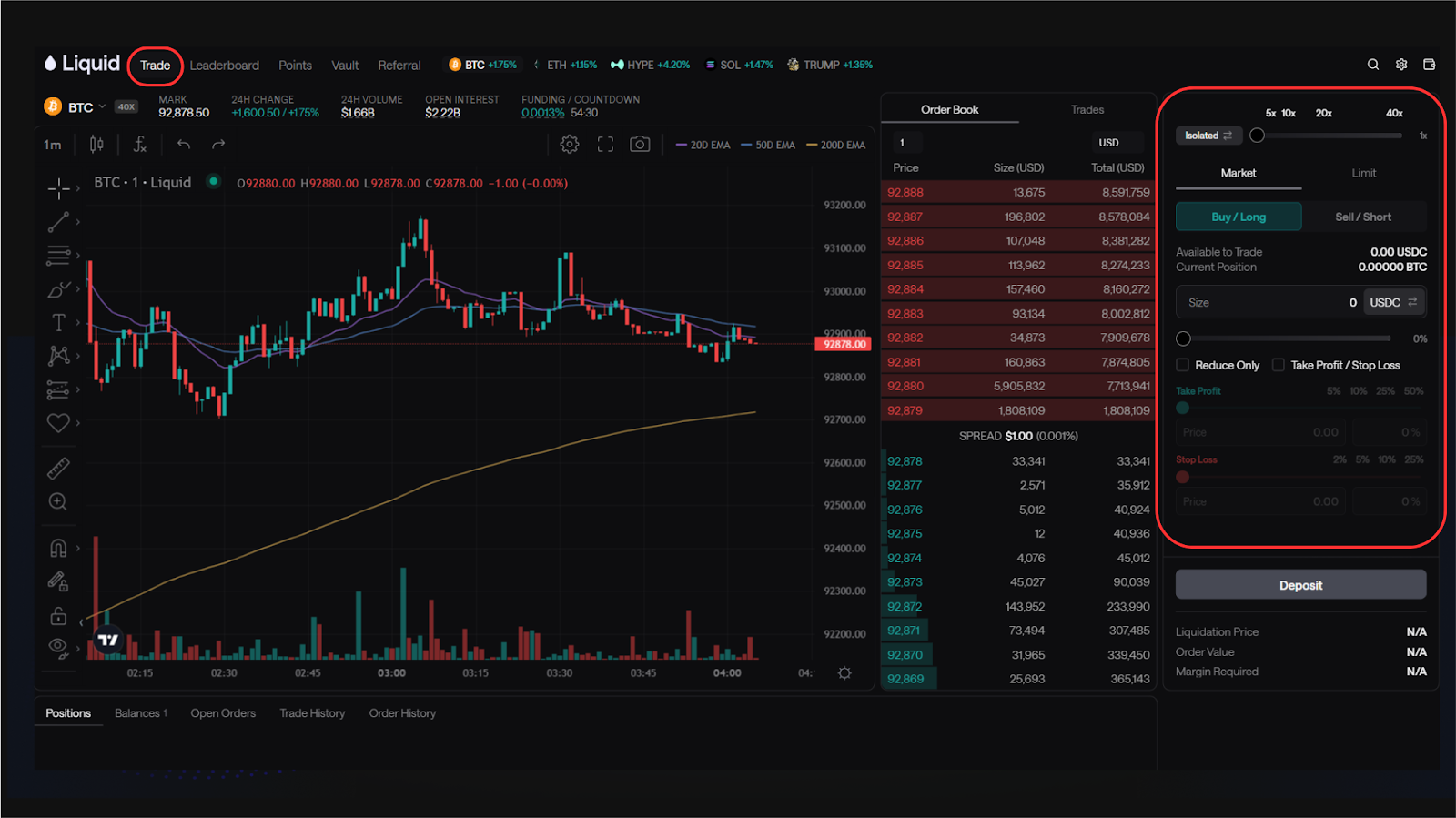 start trading