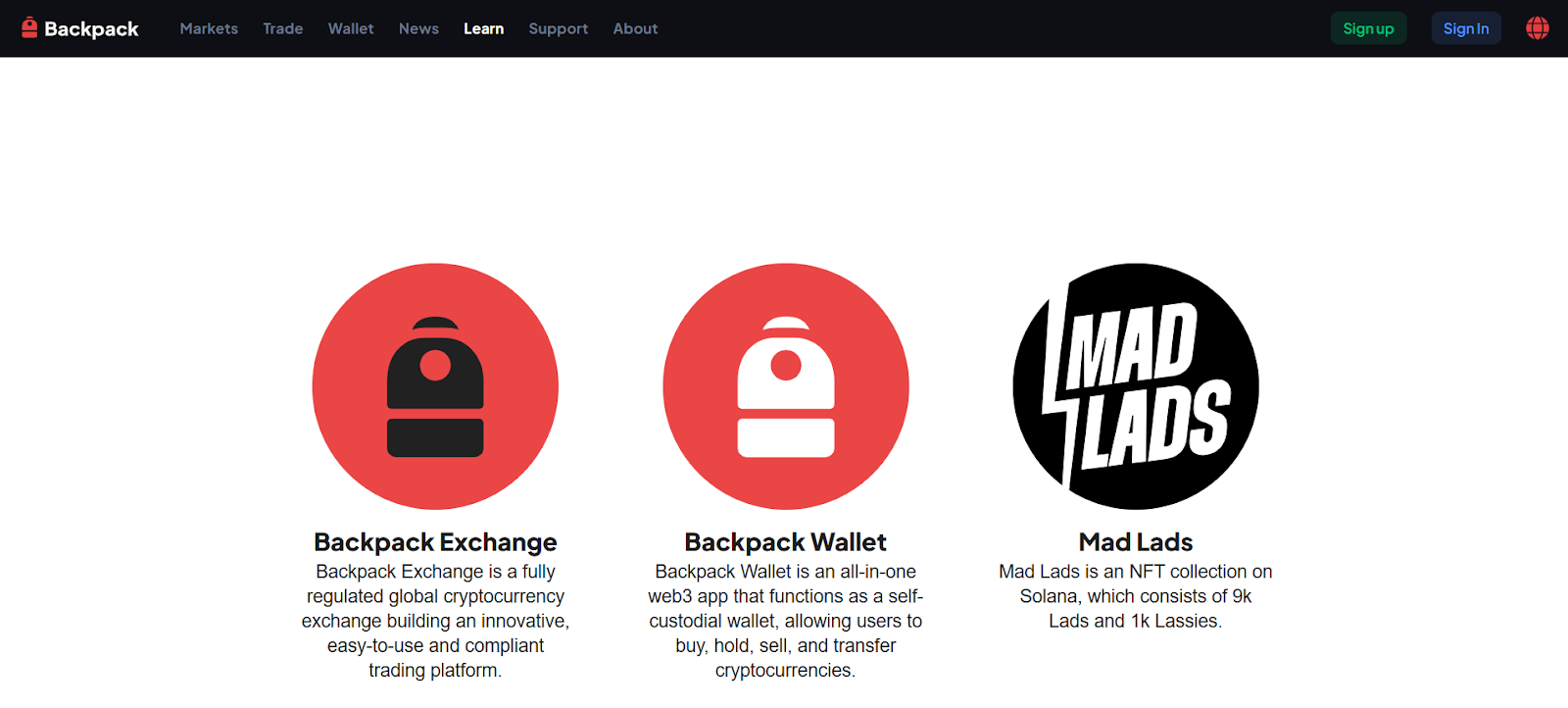 what is backpack?