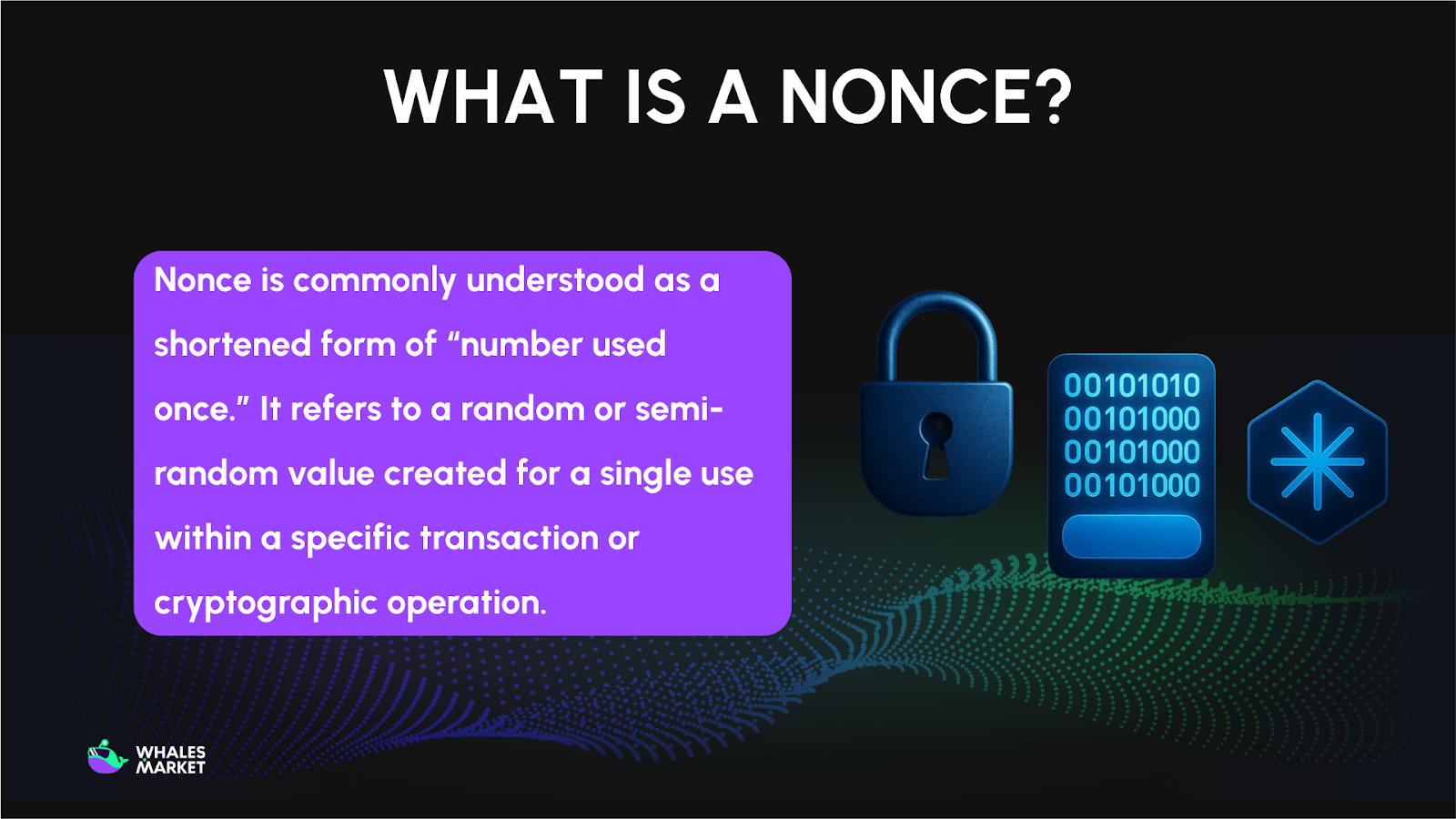 what is a nonce?