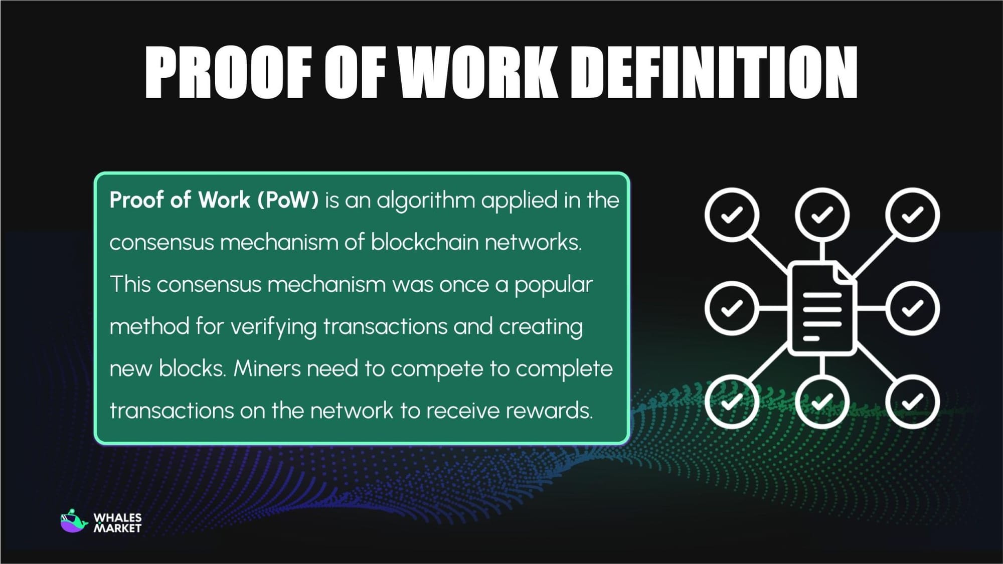 what is proof of work?