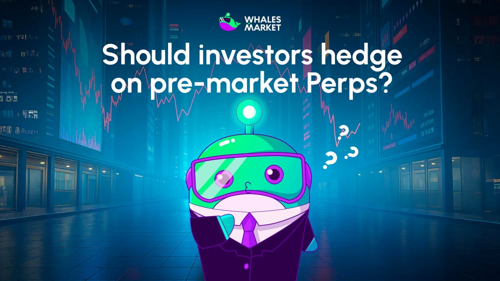 should investors hedge tokens on pre-market perps