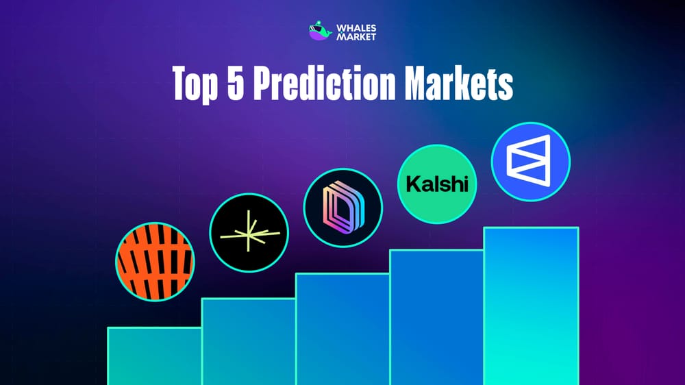 top 5 crypto prediction markets