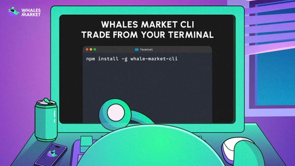 Introducing Whales Market CLI: Trade Pre-Market Tokens Directly from Your Terminal